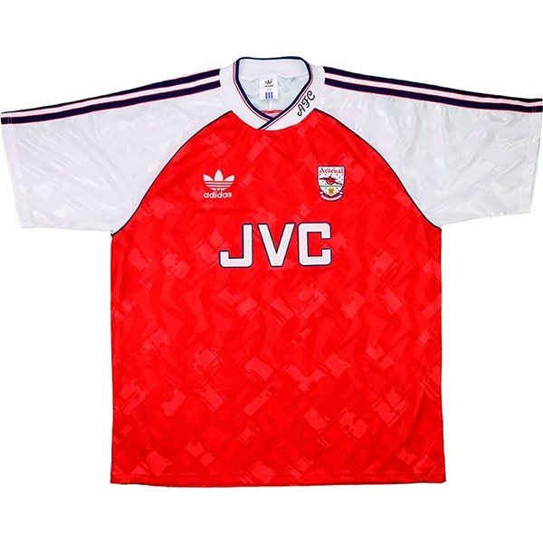 Camiseta Arsenal Primera Equipo Retro 1990 1992 Rojo